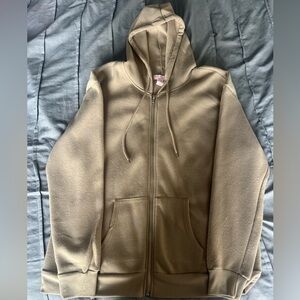 Classic Tan Hoodie for Women